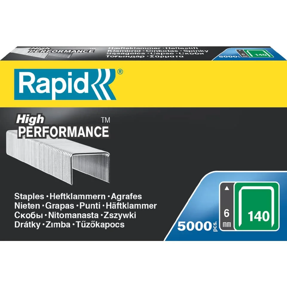 Rapid Heftklammern 140/6, verzinkt (EAN: 7313469140068)
