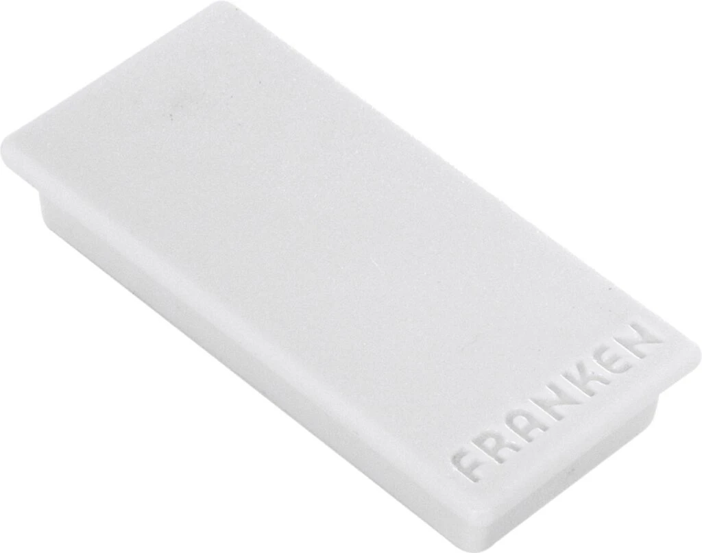 FRANKEN Haftmagnet, Haftkraft: 1,0 kg, 50 x 23 mm, grau (EAN: 4016946183475)