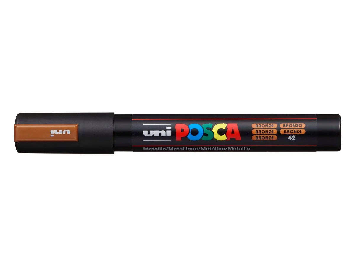 POSCA Pigmentmarker PC-5M, bronze (EAN: 4902778113547)