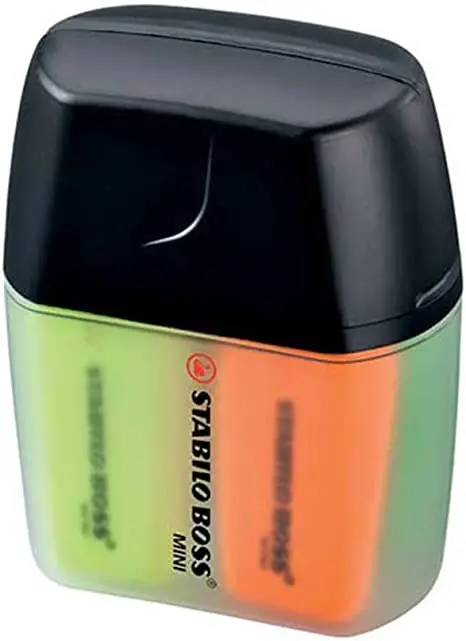 STABILO Textmarker BOSS MINI, 4er Kunststoff-Box (EAN: 4006381354851)