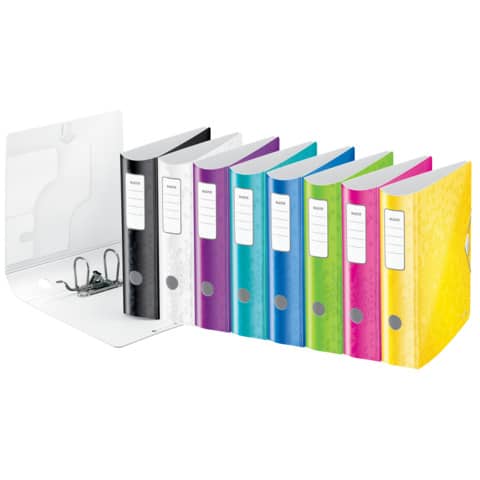 LEITZ Ordner Active WOW, 180 Grad, 80 mm, farbig sortiert (EAN: 4002432105311)