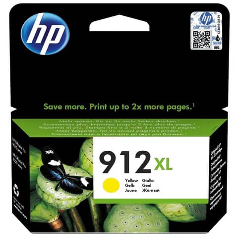 hp Tinte hp 912XL für hp OfficeJet 8012, gelb (EAN: 0192545866941)