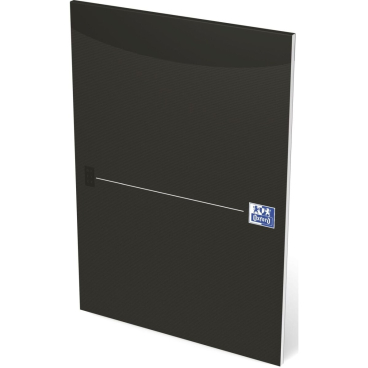 Oxford Briefblock "Smart Black", DIN A4, 50 Blatt, kariert (EAN: 4006144957855)