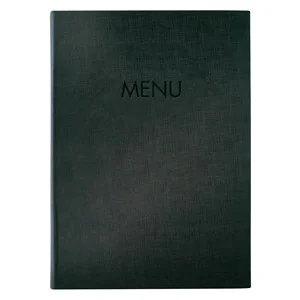 sigel Speisekarten-Mappe MENU, DIN A4, anthrazit (EAN: 4004360784989)