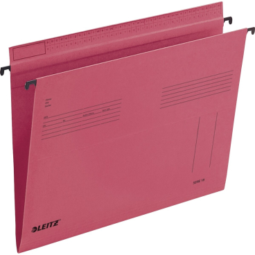 LEITZ SERIE 18 Hängemappe, A4, seitlich offen, rot (EAN: 4002432303113)