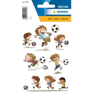 HERMA Sticker DECOR "Fussballfreunde", bunt (EAN: 4008705150446)
