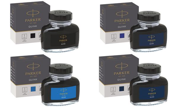 PARKER Tintenflacon QUINK, Inhalt: 57 ml, blau (EAN: 3501179503769)