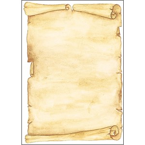 sigel Design-Papier, DIN A4, 90 g/qm, Motiv "Pergament" (EAN: 4004360967238)