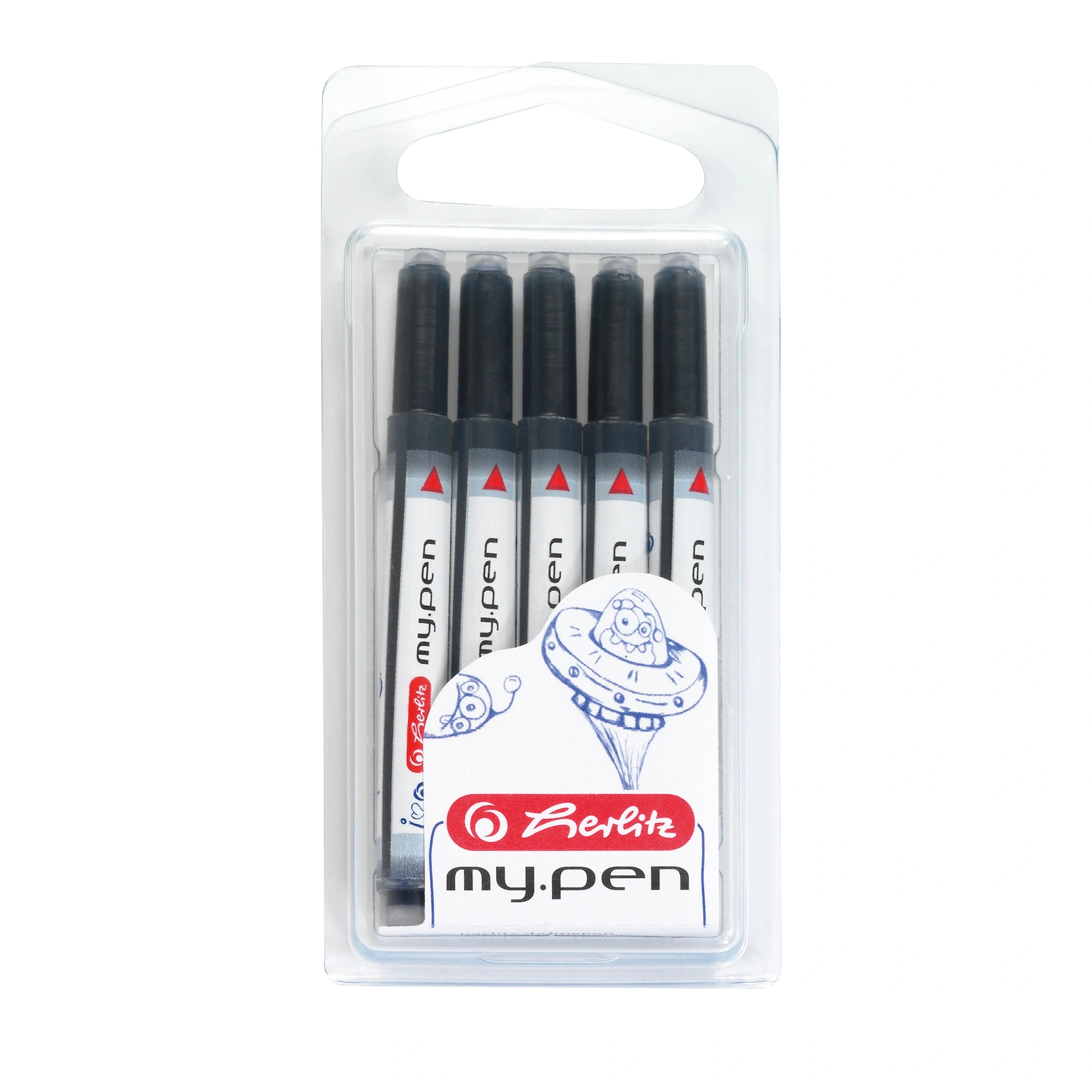 herlitz Großraum-Tintenpatronen my.pen, königsblau (EAN: 4008110380308)
