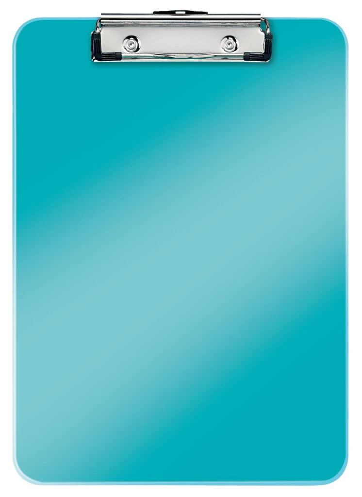 LEITZ Klemmbrett WOW, DIN A4, Polystyrol, eisblau (EAN: 4002432107308)