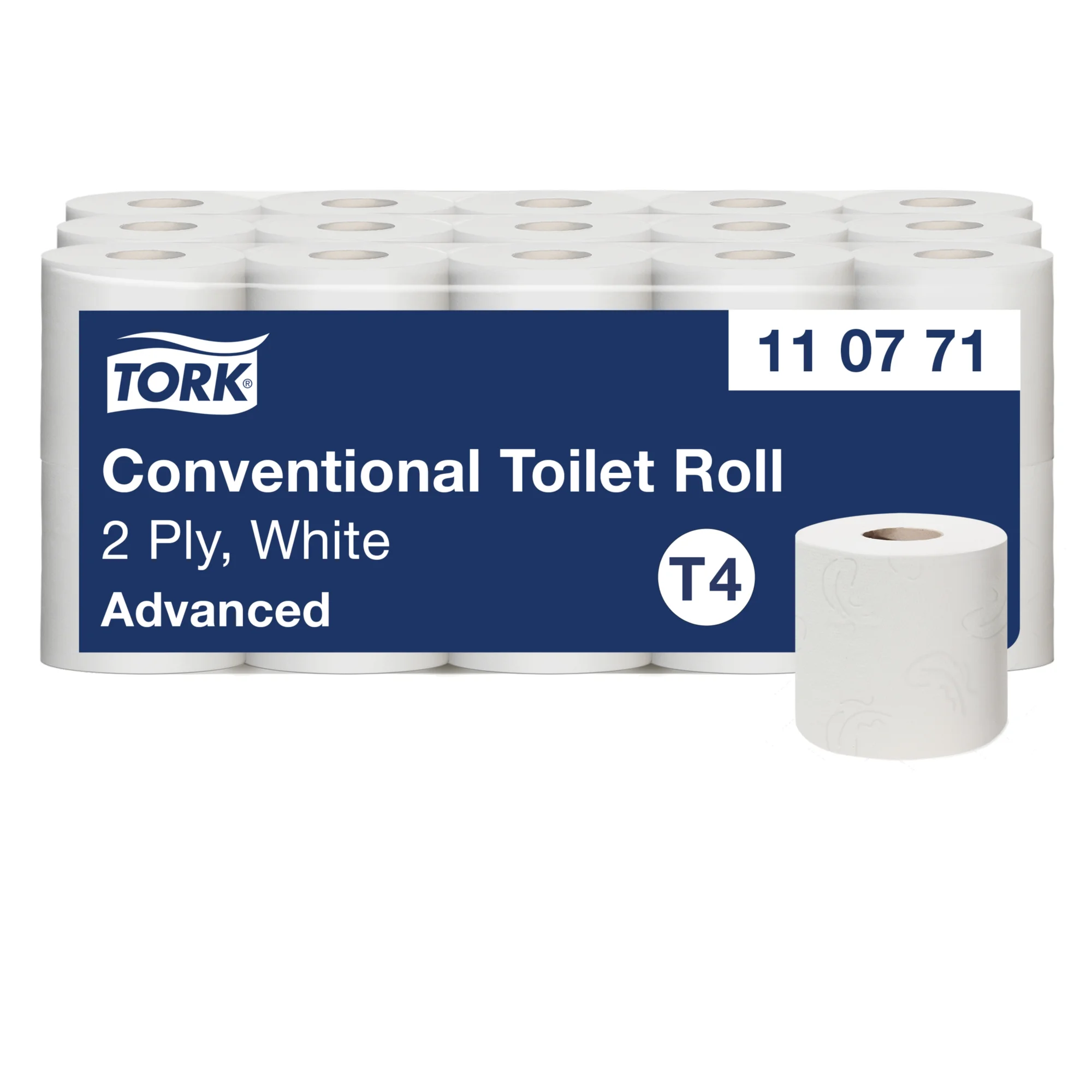 TORK Toilettenpapier, 2-lagig, weiß, Großpackung (EAN: 7310791057651)