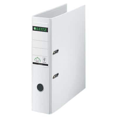 LEITZ Plastikordner, 180 Grad, DIN A4, 80 mm, weiß (EAN: 4002432364954)