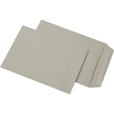 MAILmedia Versandtaschen C4 naßklebend, ohne Fenster, grau (EAN: 4003928883836)