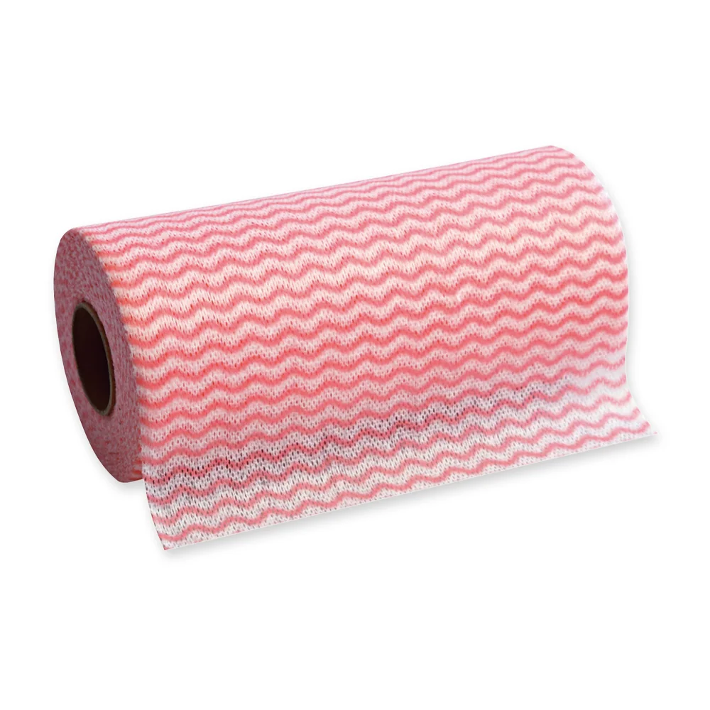 HYGOCLEAN Spül- & Reinigungstuch ECO, auf Rolle, rot (EAN: 4015544708318)