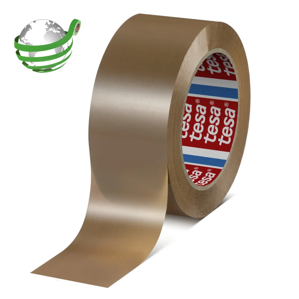 tesapack Verpackungsklebeband 60418, aus PET, 50 mm x 132 m (EAN: 4042448648167)