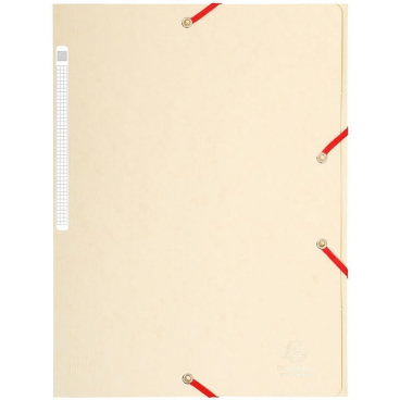 EXACOMPTA Eckspannermappe, DIN A4, Karton, elfenbein (EAN: 3141870401713)