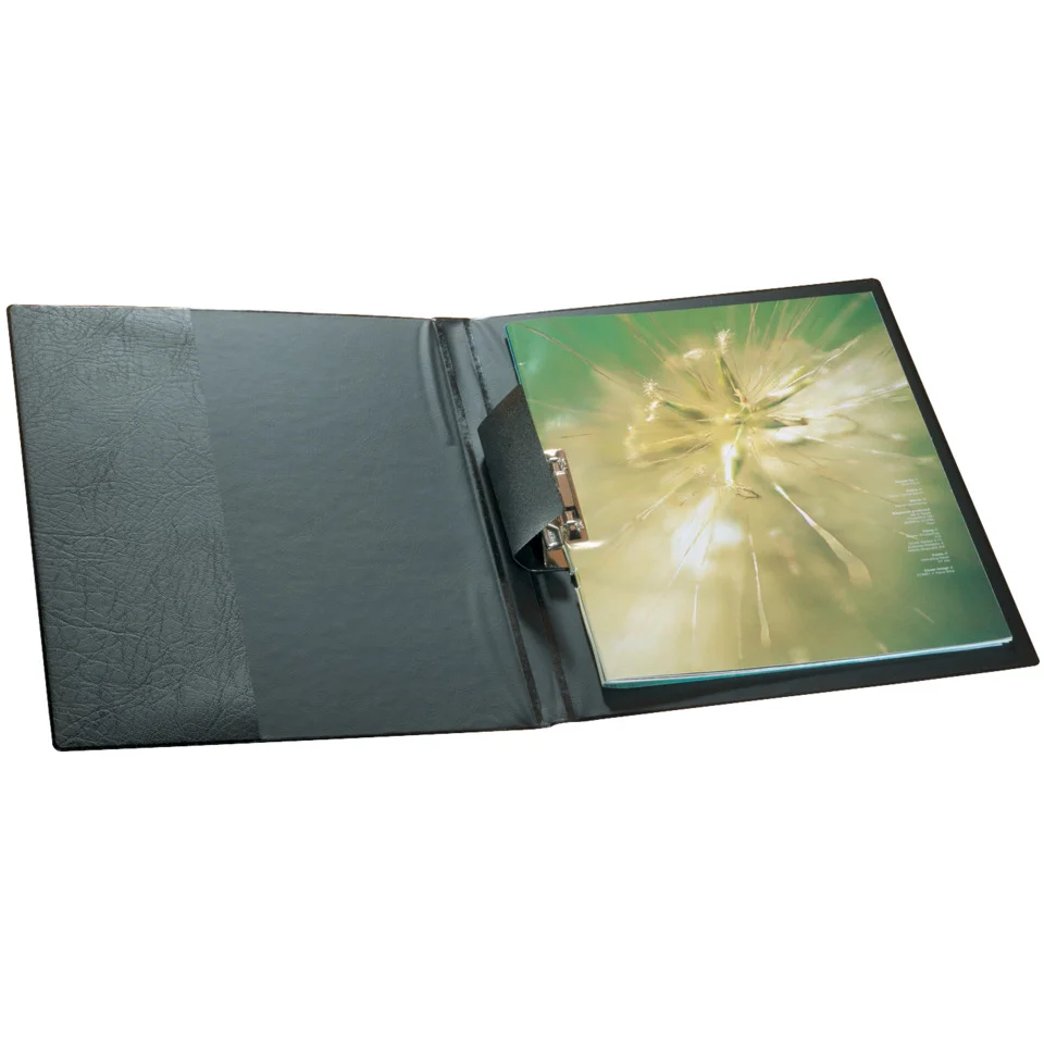 DURABLE Klemmhebel-Mappe, DIN A4, Kunststoff, schwarz (EAN: 4005546200224)