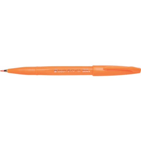 PentelArts Faserschreiber Brush Sign Pen, orange (EAN: 4902506287106)