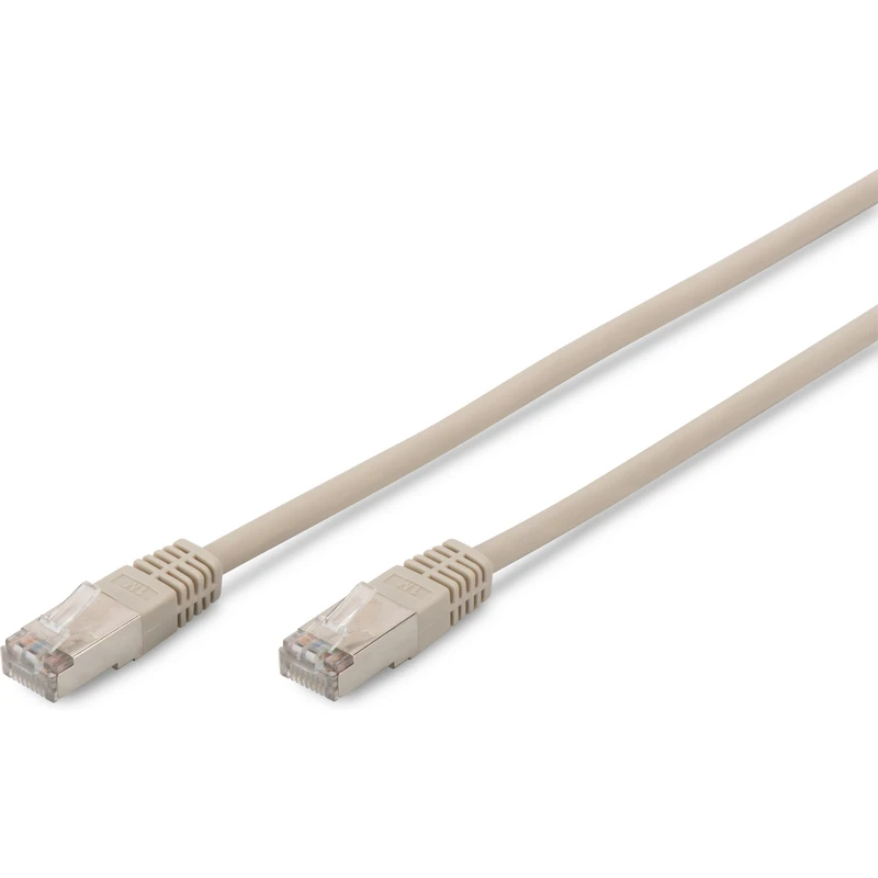 DIGITUS Patchkabel Premium, Kat. 5e, SF/UTP, 5,0 m, grau (EAN: 4016032213109)