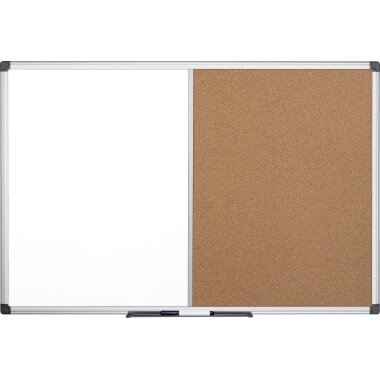 Bi-Office Kombitafel, Weißwand / Kork, 600 x 450 mm (EAN: 5603750262312)