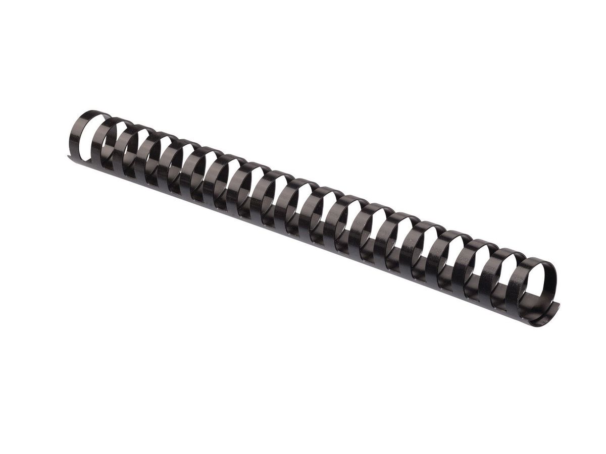 Fellowes Plastikbinderücken, DIN A4, 21 Ringe, 16 mm,schwarz (EAN: 0077511533235)