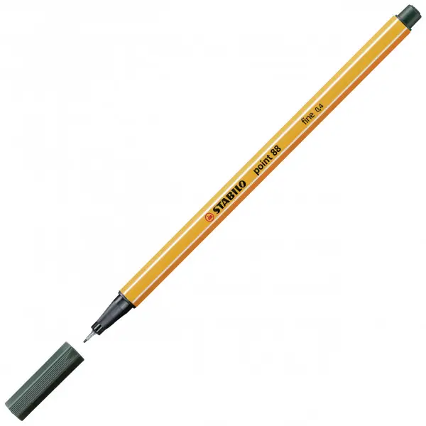 STABILO Fineliner point 88, olivgrün (EAN: 4006381333955)