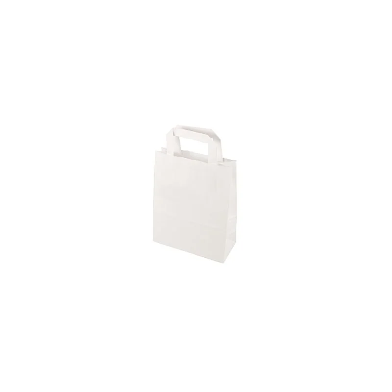 PAPSTAR Papier-Tragetasche, 180 x 100 x 220 mm, weiß (EAN: 4002911864449)