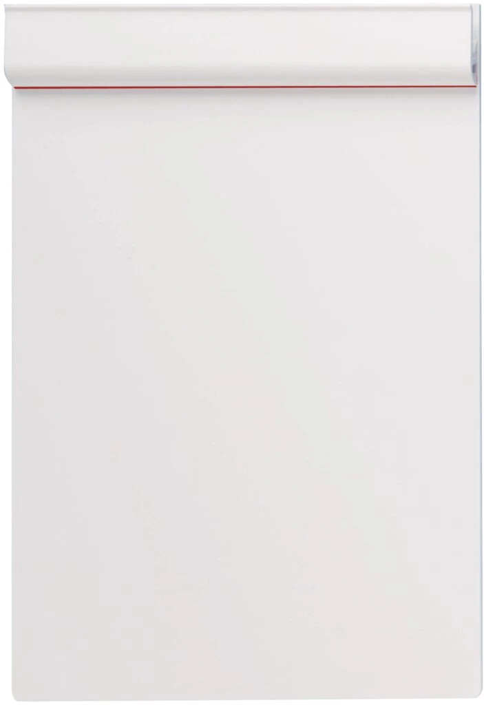 MAUL Klemmplatte aus Kunststoff, Klemmer an der kurzen Seite (EAN: 4002390001496)
