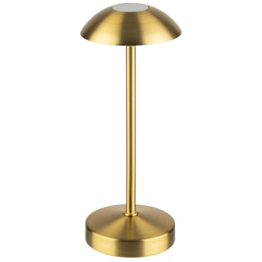 APS Akku LED-Tischleuchte ALVA, gold (EAN: 4004133170377)