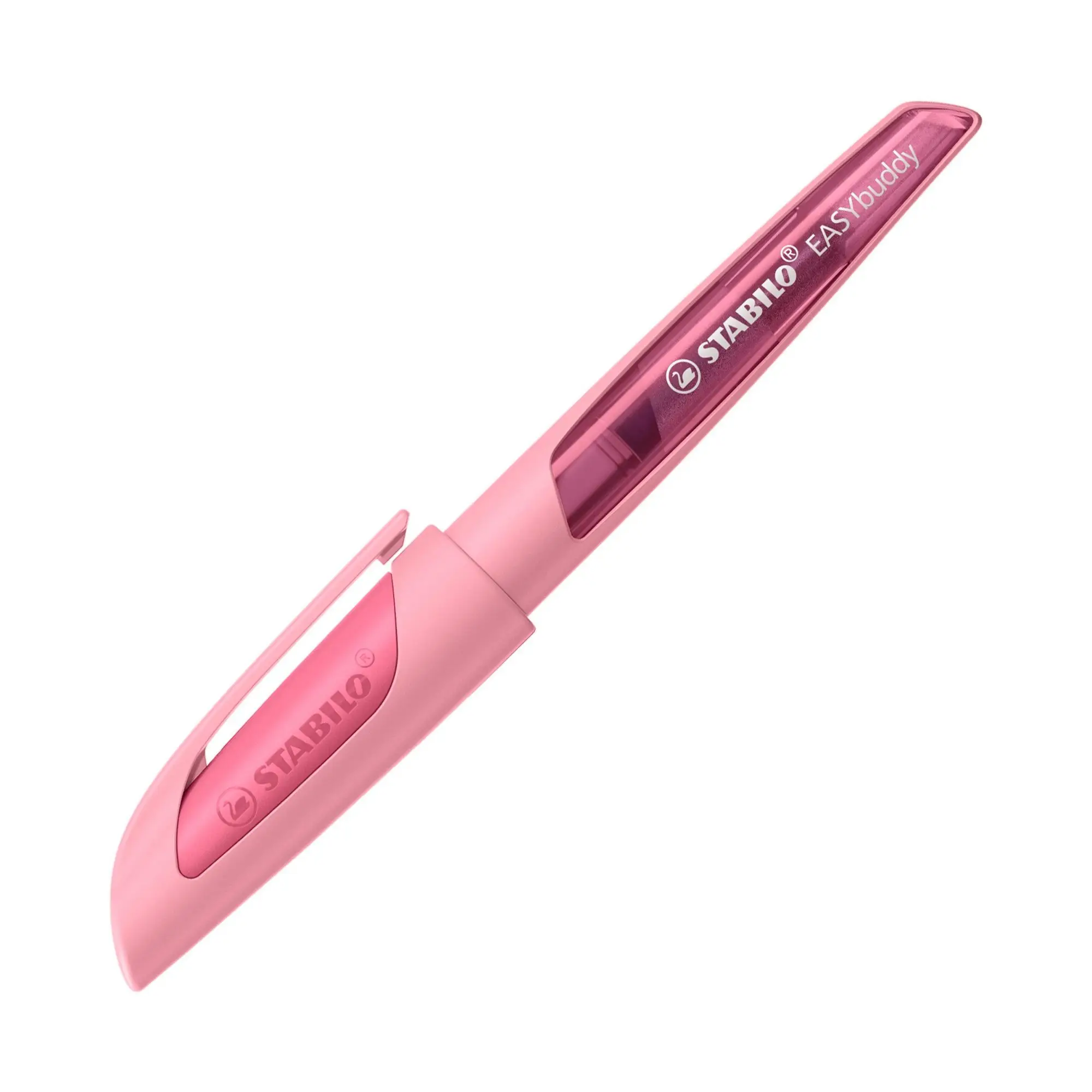 STABILO Füllhalter EASYbuddy M, Rechtshänder, rouge (EAN: 4006381587563)