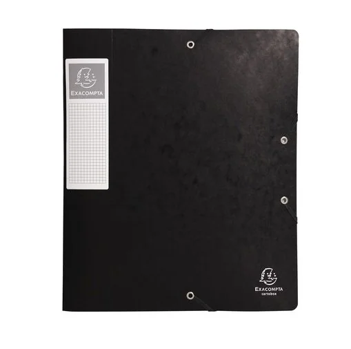 EXACOMPTA Sammelbox Cartobox, DIN A4, 60 mm, schwarz (EAN: 3141871601600)