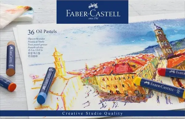 FABER-CASTELL Ölpastellkreiden STUDIO QUALITY, 36er Etui (EAN: 4005401270362)