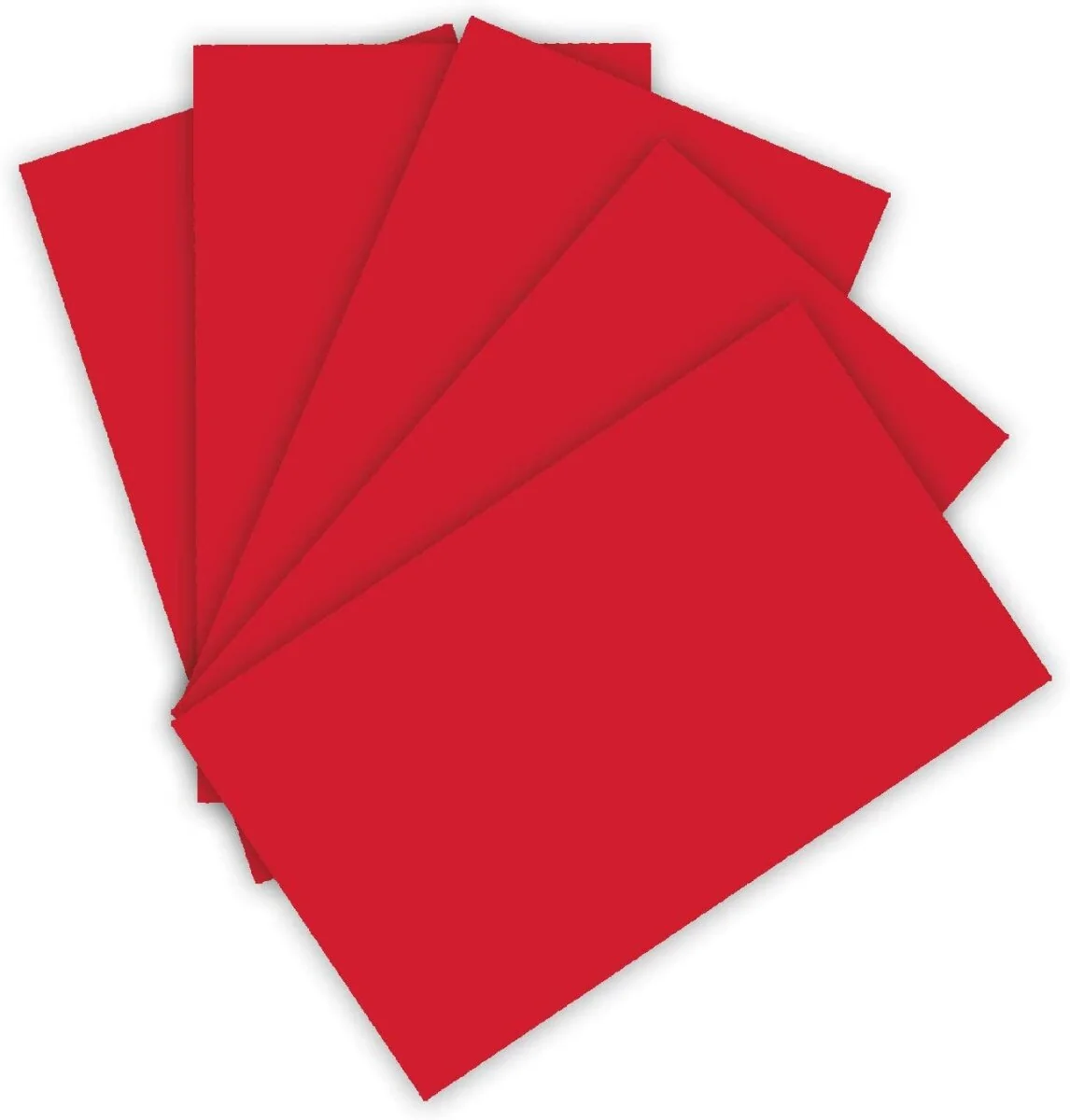 folia Tonkarton, DIN A4, 220g/qm, 100 Blatt, hochrot (EAN: 4001868624205)