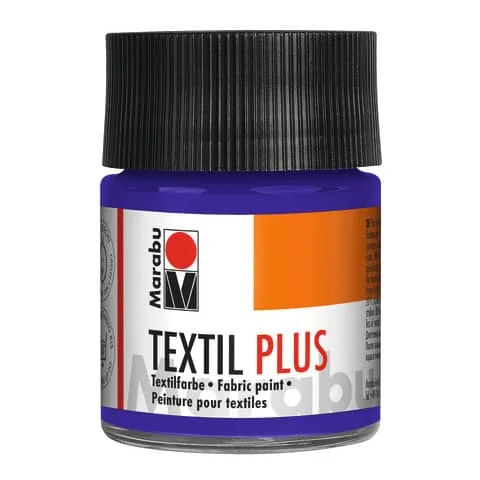 Marabu Stoffmalfarbe Textil plus, 50 ml, violett dunkel 051 (EAN: 4007751055743)