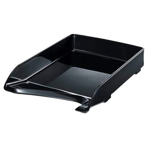 LEITZ Briefablage Elegant, DIN A4, Polystyrol, schwarz (EAN: 4002432310913)