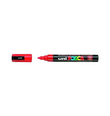 POSCA Pigmentmarker PC-5M, rot (EAN: 4902778916131)