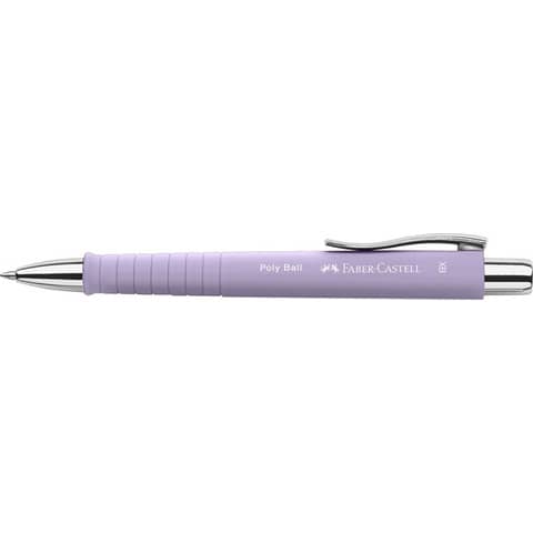 FABER-CASTELL Drukkugelschreiber POLY BALL XB, sweet lilac (EAN: 6933256654595)
