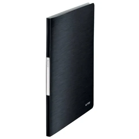 LEITZ Sichtbuch Style, A4, PP, mit 20 Hüllen, satin-schwarz (EAN: 4002432108206)