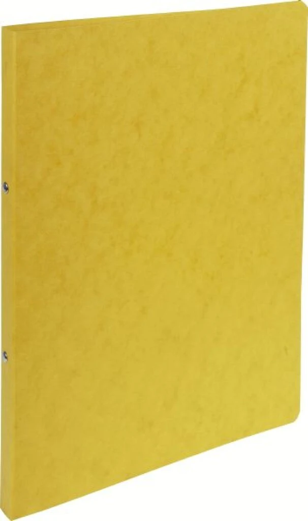 EXACOMPTA Ringbuch Karton, 2-Ring-Mechanik, DIN A4, gelb (EAN: 3130630542599)