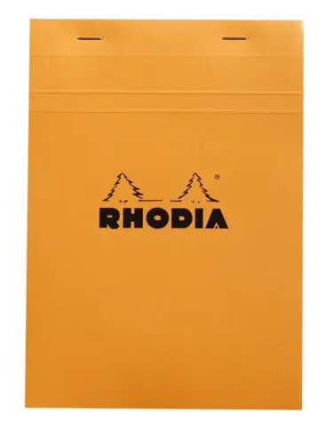 RHODIA Notizblock No. 16, DIN A5, kariert, orange (EAN: 3037920162003)