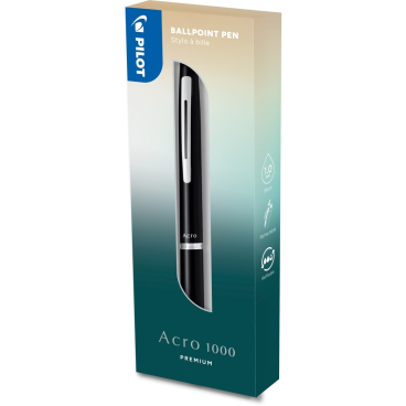 PILOT Druckkugelschreiber ACRO 1000 PREMIUM, Black (EAN: 3131910435891)