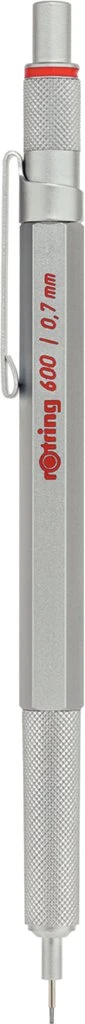 rotring Feinminenstift 600, 0,7 mm, silber (EAN: 3501179044446)