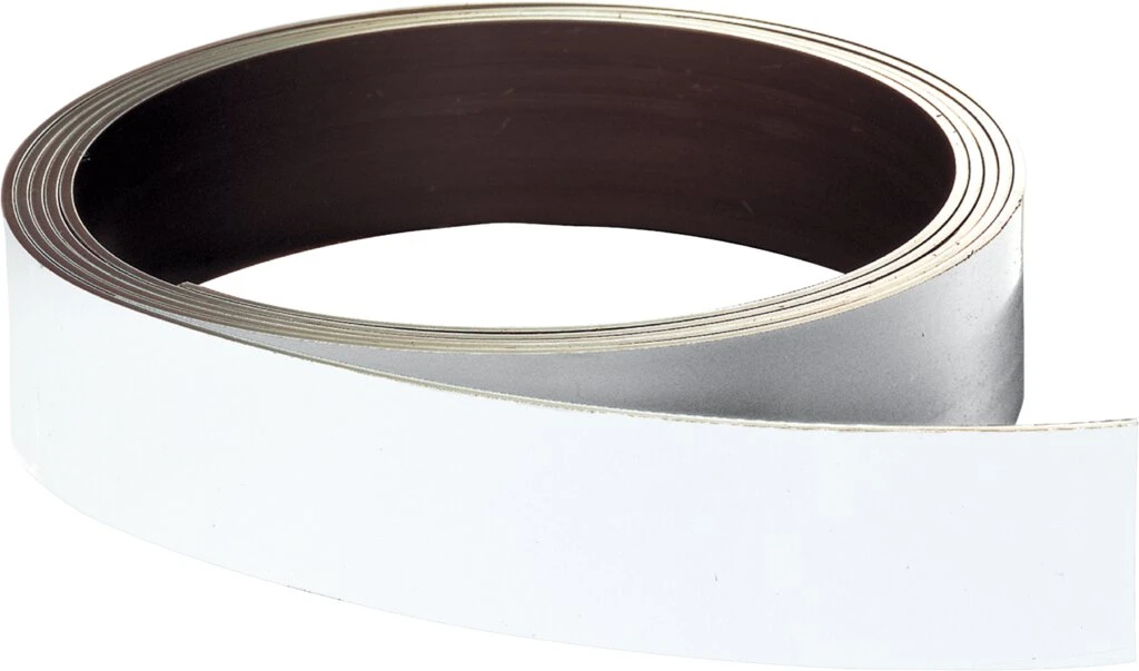 FRANKEN Magnetband, (L)10.000 x (T)0,8 x (H)30 mm, weiß (EAN: 4016946063630)