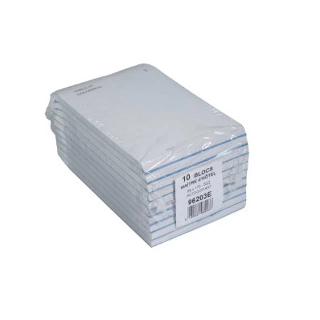 EXACOMPTA Bloc Maître d'Hôtel, 95 x 170 mm, dupli (EAN: 3130630962038)