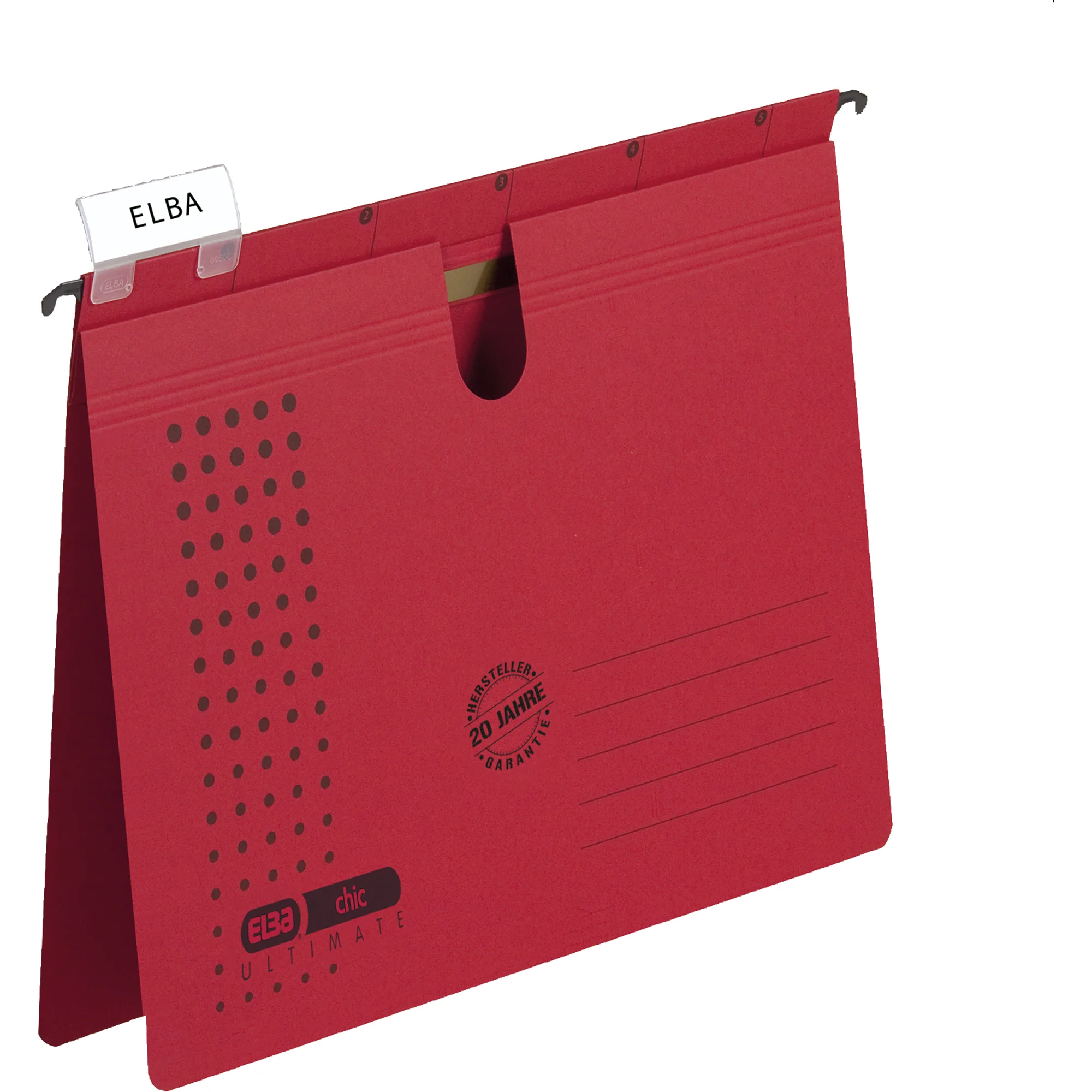 ELBA Hängehefter chic ULTIMATE, DIN A4, rot (EAN: 4002030851498)