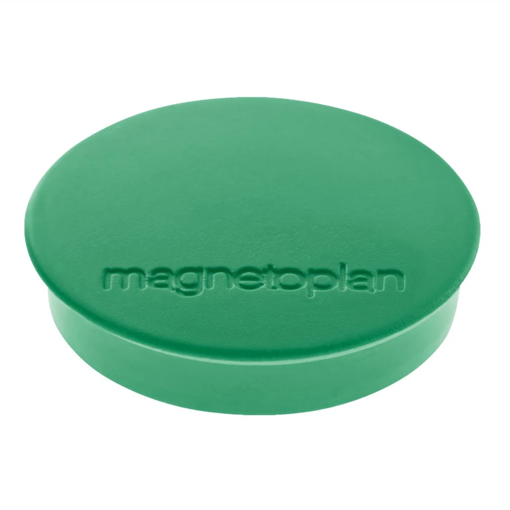 magnetoplan Discofix Rundmagnet "standard", grün (EAN: 4013695013879)