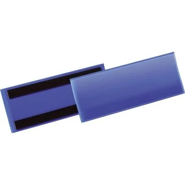 DURABLE Kennzeichnungstasche, magnetisch, 210 x 74 mm, blau (EAN: 4005546981505)