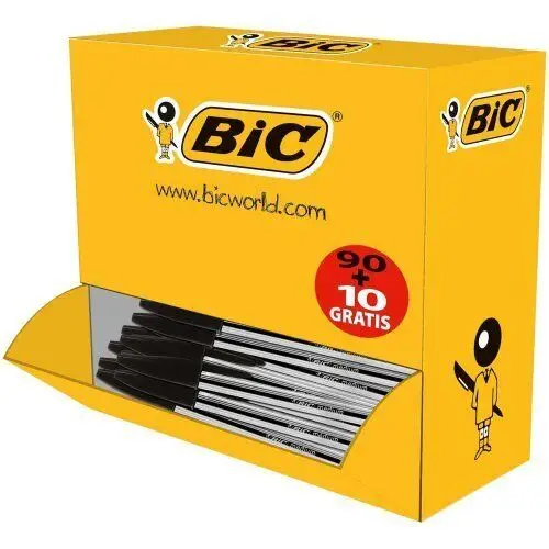 BIC Kugelschreiber Cristal Original, schwarz, VALUE PACK (EAN: 3086123278240)