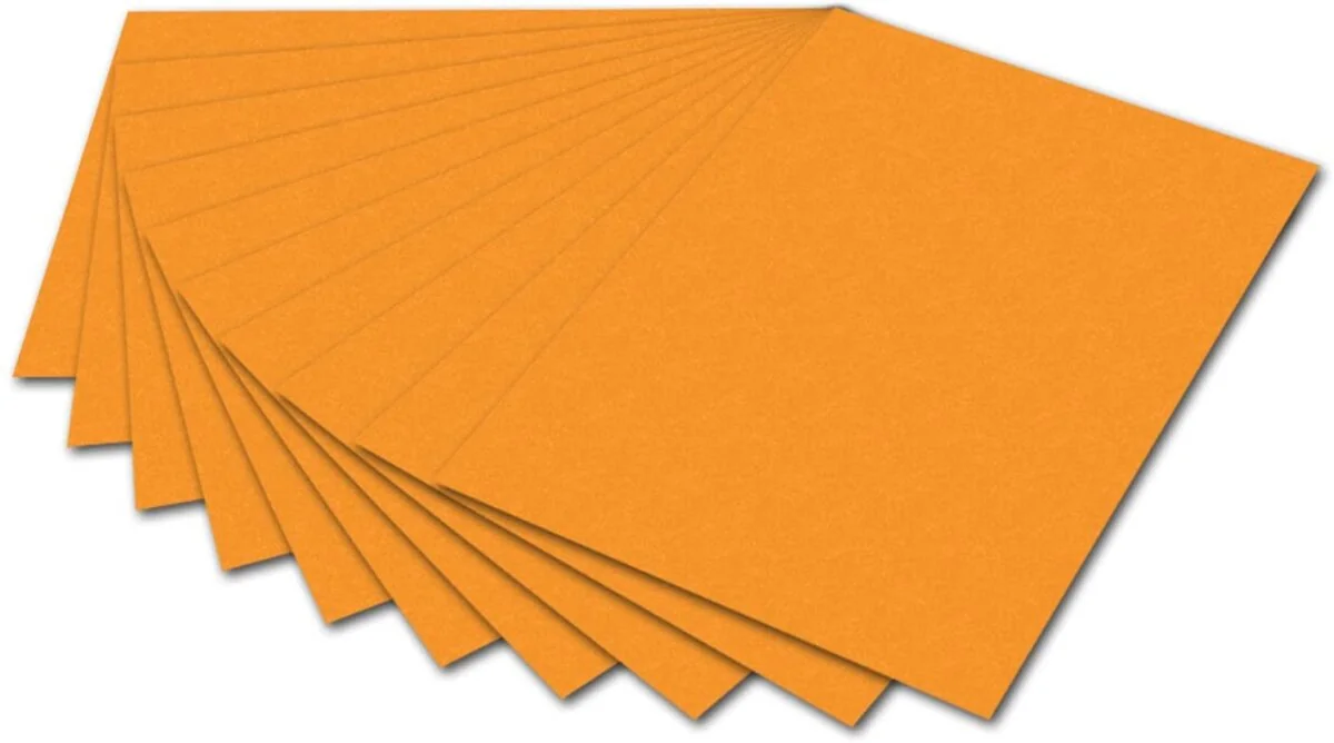 folia Fotokarton, (B)500 x (H)700 mm, 300 g/qm, ocker (EAN: 4001868061178)
