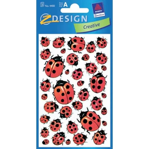 AVERY Zweckform Z-Design Sticker "Marienkäfer" (EAN: 4004182044001)